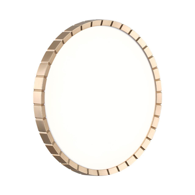 7648/DL PALE SN 142 Светильник пластик/белый/золотой LED 48Вт 4000К D385 IP43 ATABI GOLD