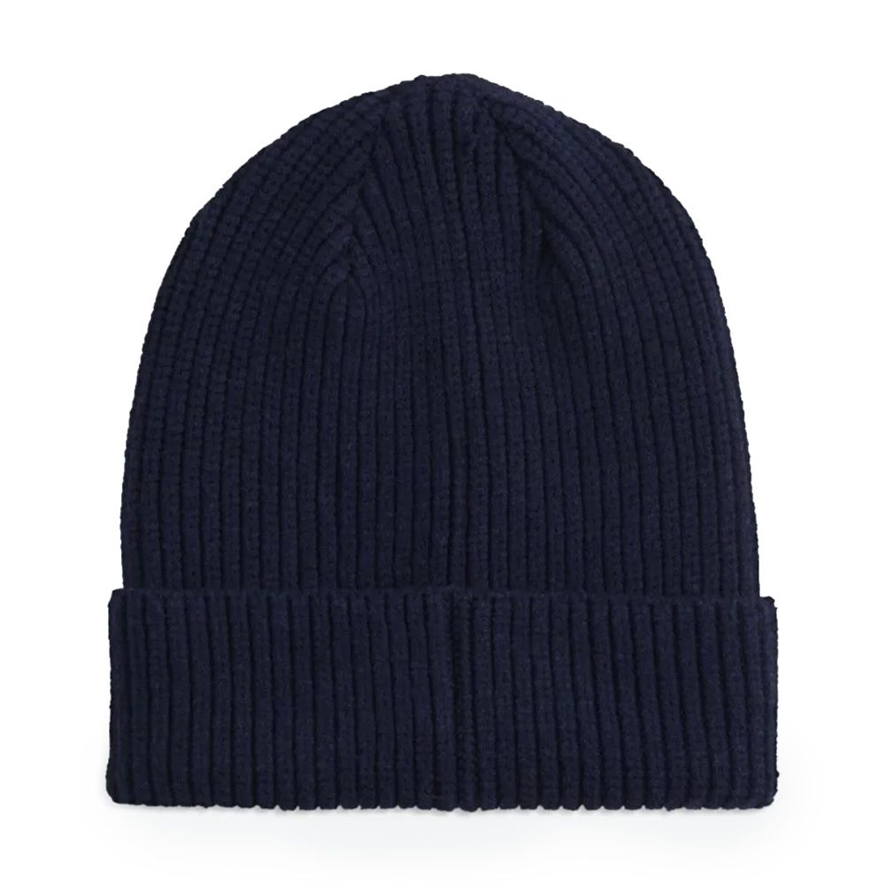 Шапка PUMA Cat Patch Mid Crown Beanie, 02735606, 100% полиэстер, темно-синий