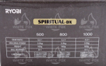 RYOBI SPIRITUAL DX
