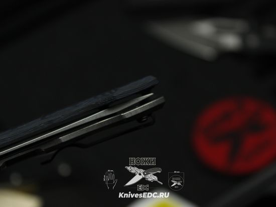 Zero Tolerance K0452BLUCF - нож складной, рук-ть титан/черно-синий карбон, клинок CPM-MagnaCut, сатин