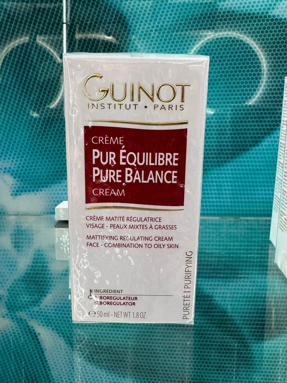 Балансирующий матирующий крем для жирной и комбинированной кожи/Guinot Creme Pur Equilibre, 50 мл