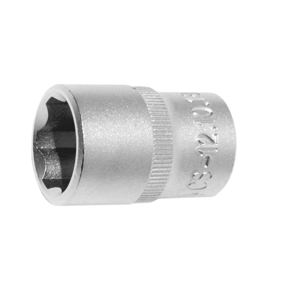 Торцевая головка короткая 1/2", 18 мм, СТАНКОИМПОРТ, CS-12.10.18
