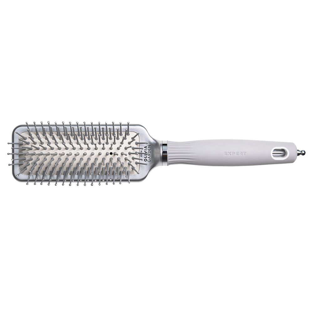 Щётка EXPERT CARE RECTANGULAR Nylon Bristles Silver S Серый