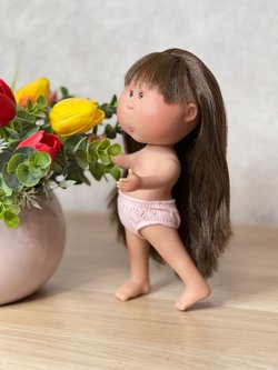 Кукла для девочки виниловая 23см Маленькая Мия без одежды (3199W2A)