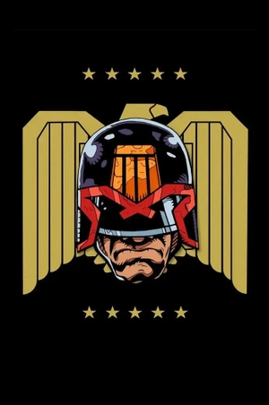 Металлический пин «Judge Dredd»