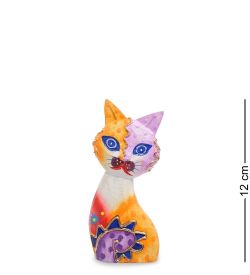 99-255 Фигурка «Кошка» н-р из трех 17,15,12 см (албезия, о.Бали)