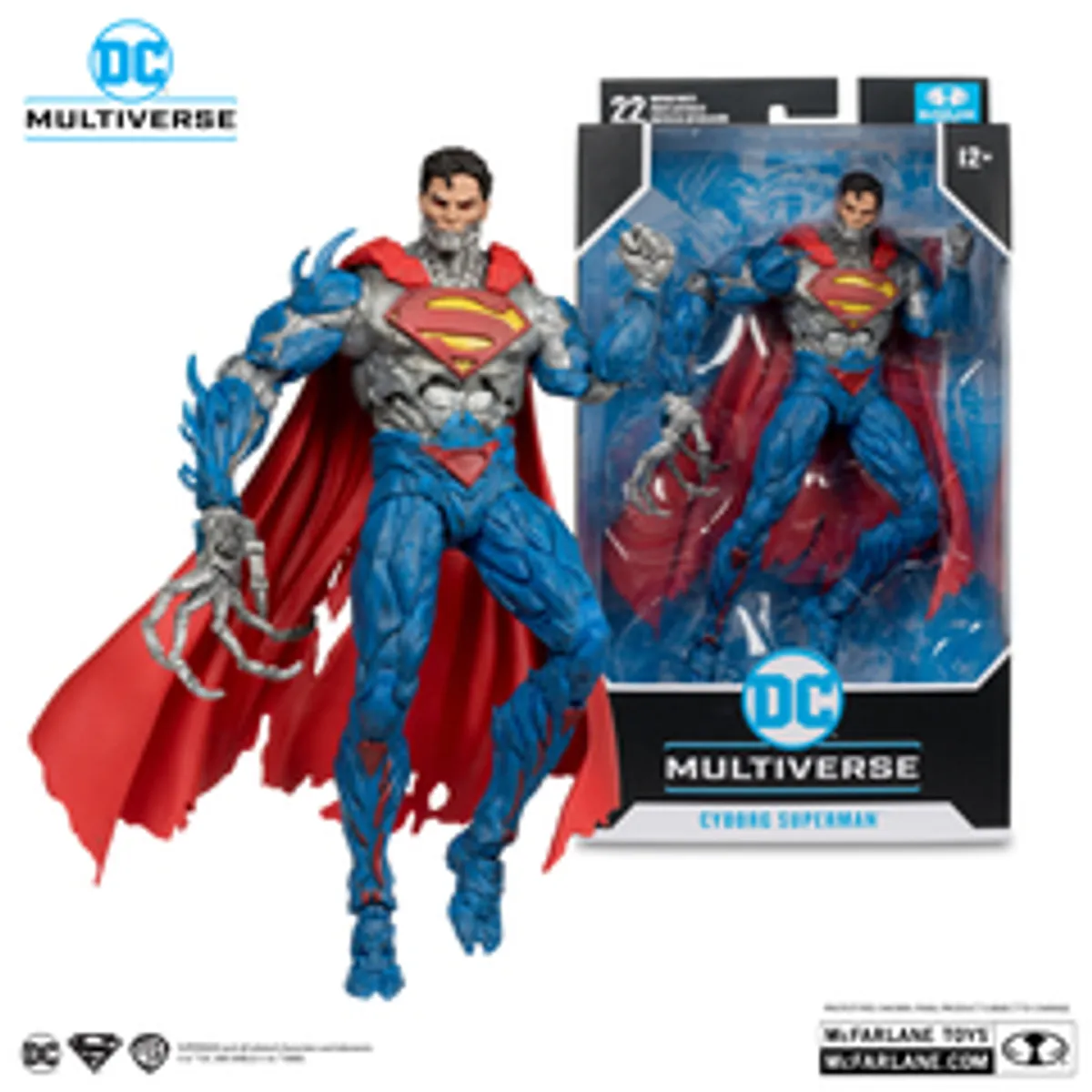 Фигурка McFarlane Toys DC: Cyborg Superman (New 52)