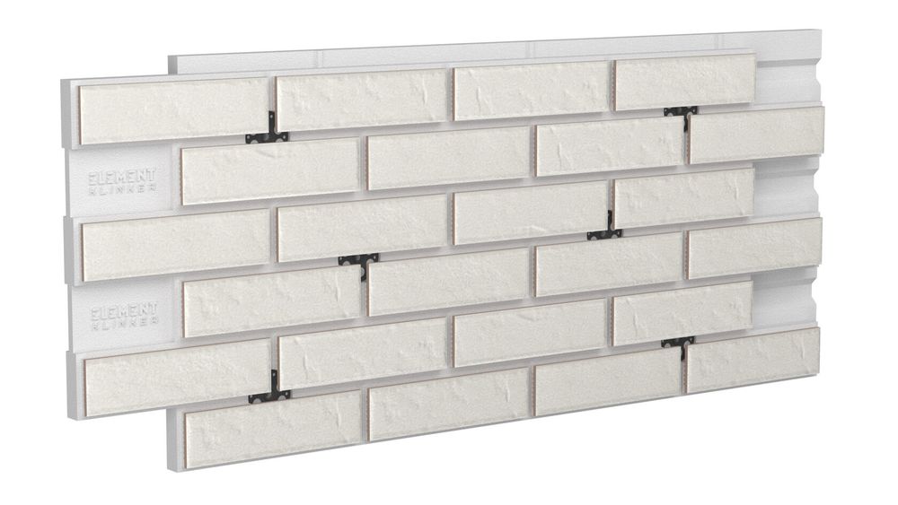Термопанель ППС 2.0 Element Klinker Classic Blanc
