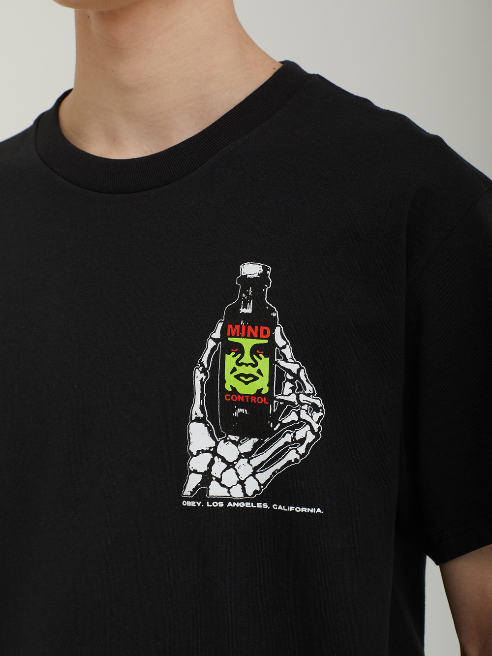 Мужская Футболка Obey Mind Control