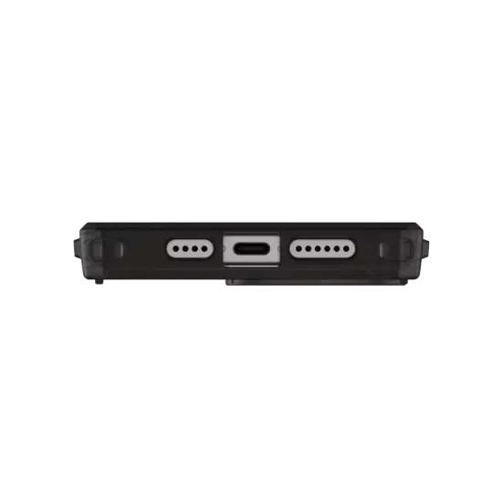 Чехол с поддержкой MAGSAFE Uag Plyo для iPhone 15 Pro MAX 6.7", цвет черный/бронза (Black/Bronze)