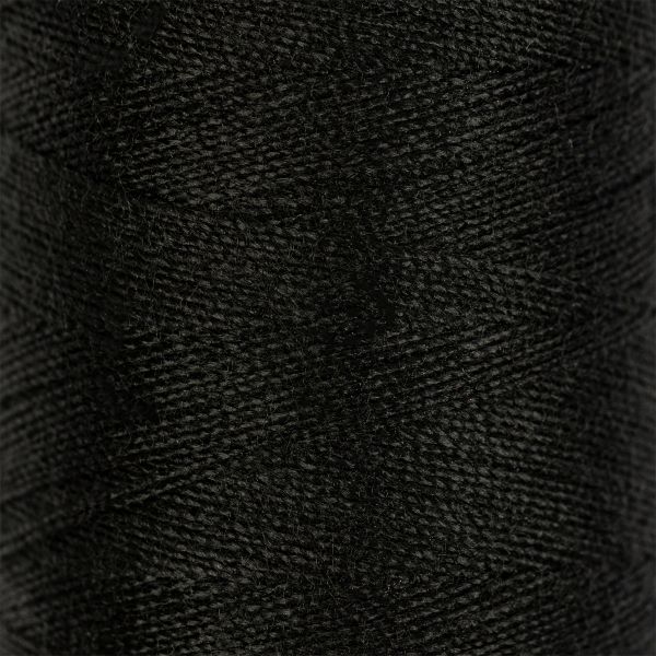 Нитки швейные бытовые Gamma 40/2, 183 м / 10 кат, 000 черный