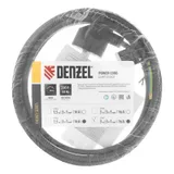 Шнур сетевой Energy Series, ПВС, 3 м, 3 x 1 мм, с неразборной вилкой, черный, Denzel — фото 6