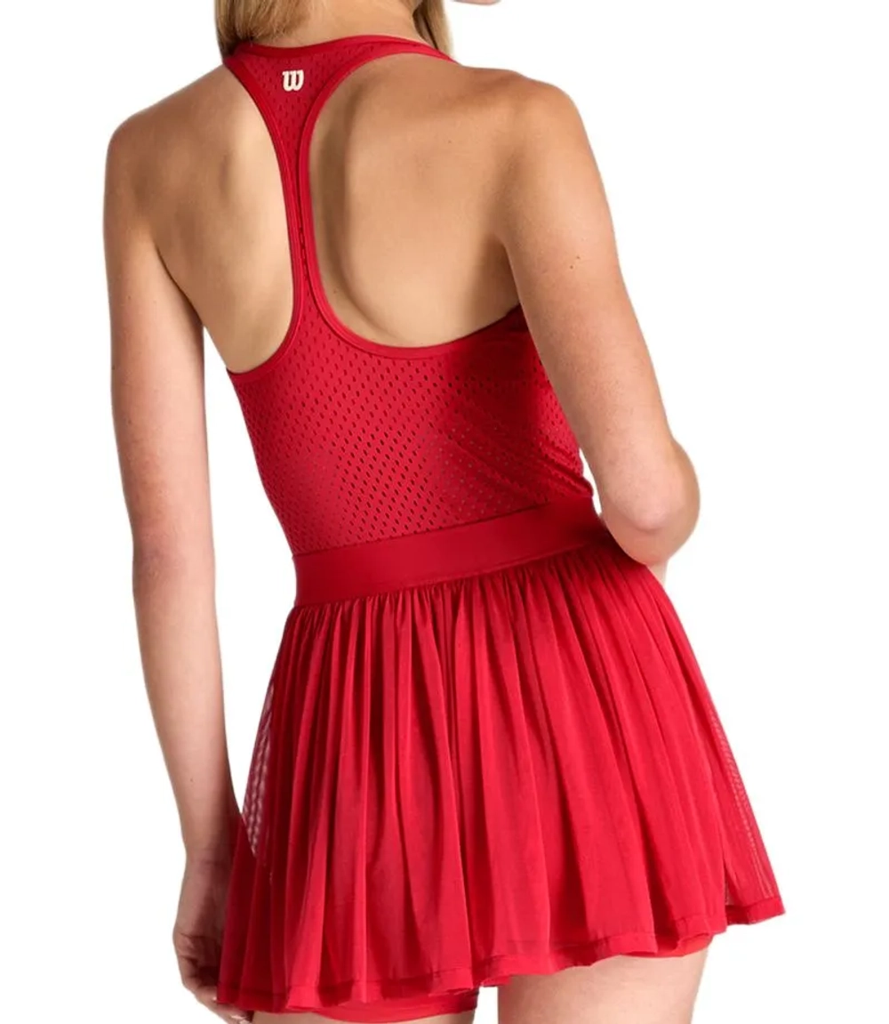 Теннисное платье Wilson Headliner Tennis Dress - varsity red