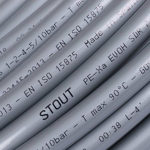 Труба из сшитого полиэтилена STOUT PEX 16х2,2