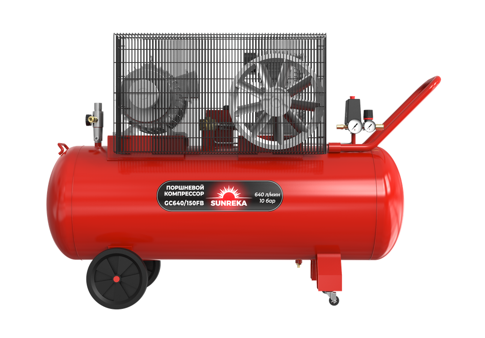 Ременной компрессор SUNREKA GC640/150FB