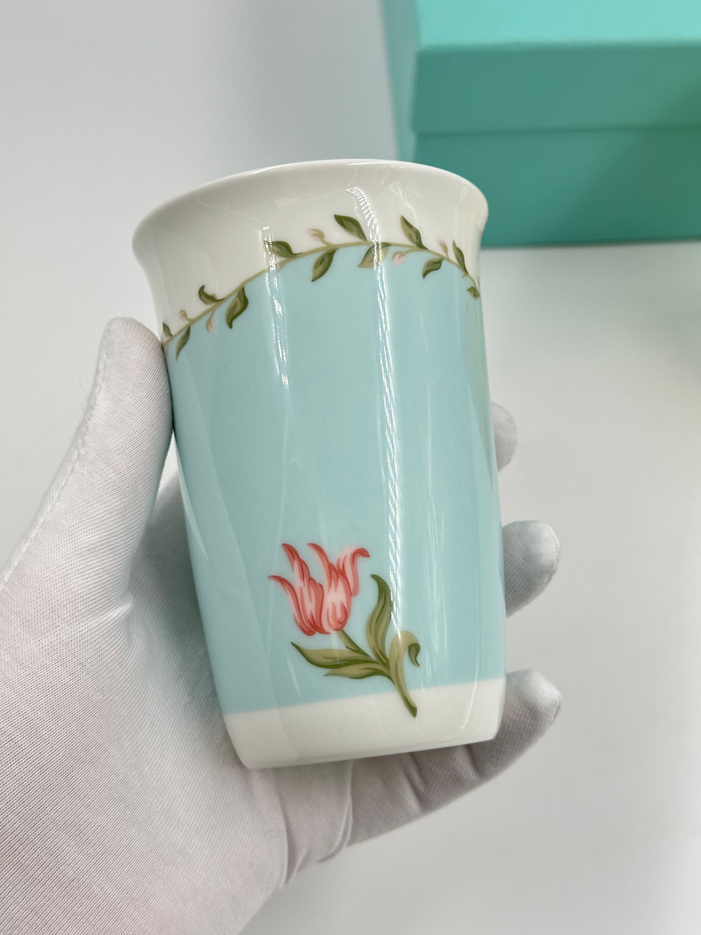 Набор из 2 стаканов Tiffany & Co, Pink Tulip