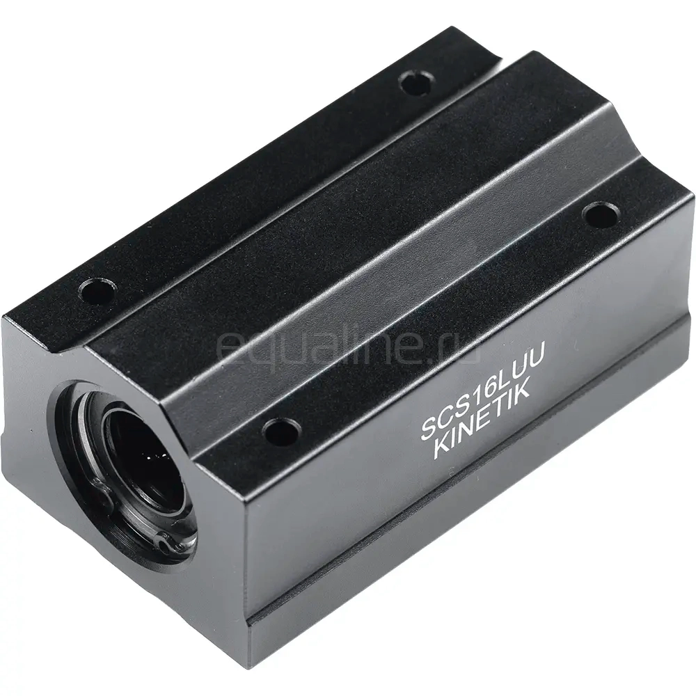 Линейный подшипник в корпусе KINETIK SCS16LUU, вид сверху