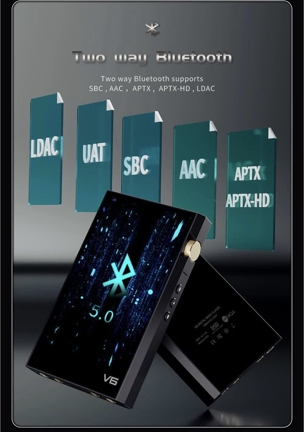HiFi плеер Tempotec V6