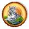 Магнит спил "Ирбис"