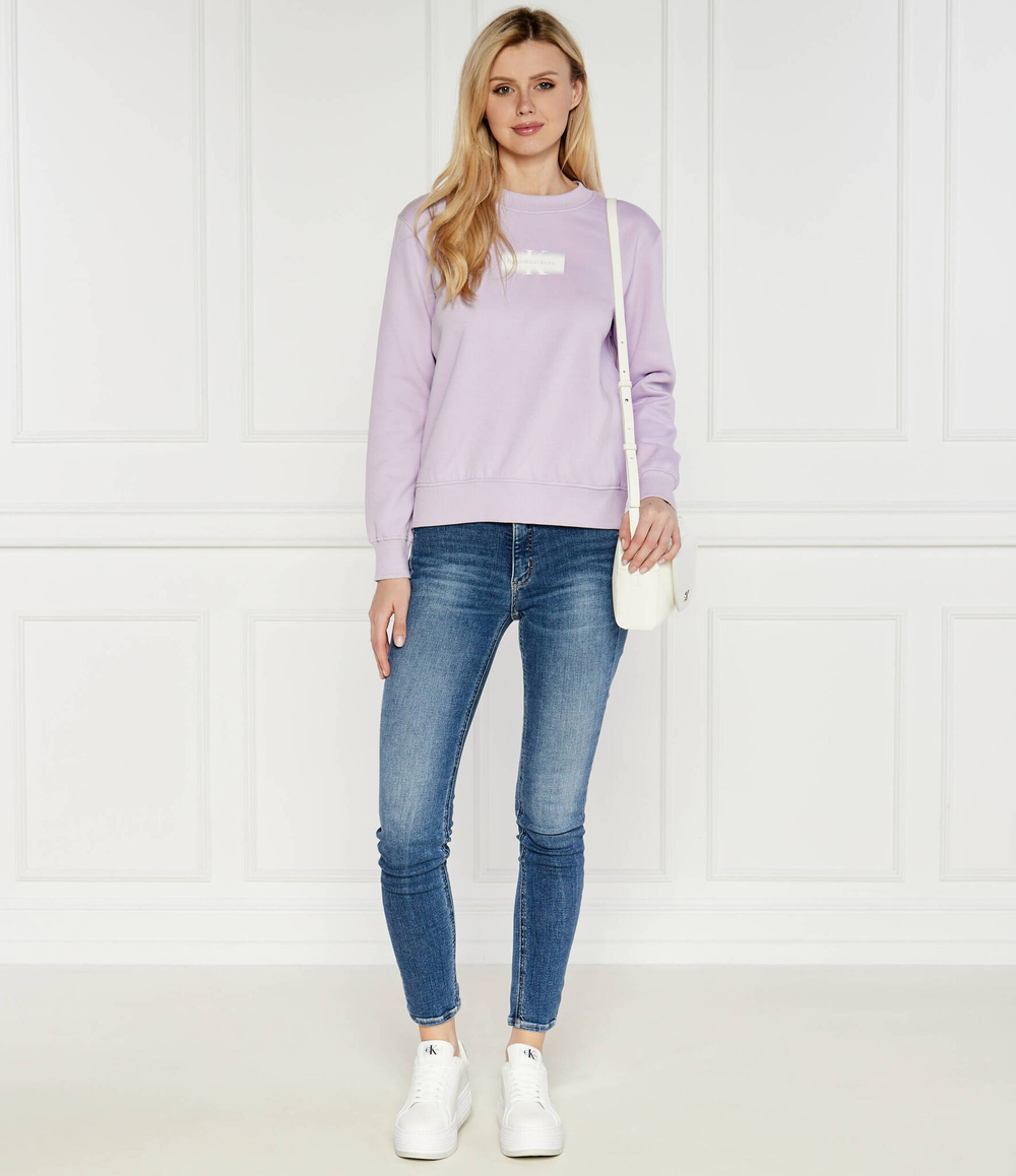 Худи CALVIN KLEIN JEANS - лавандовый(J20J223537)