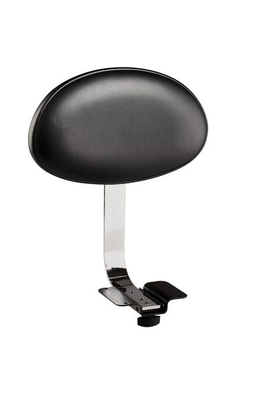 K&amp;M 14005-000-02 спинка из черного кожзама для барабанных стульев Gomezz