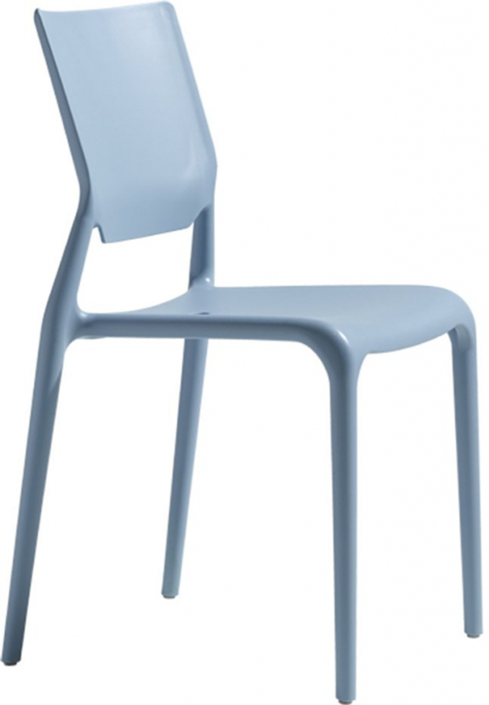 Стул пластиковый Scab Design Sirio, голубой