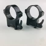 Кольца Rusan быстросъемные Weaver на 34мм H18 рычажные (050-34-18-R)