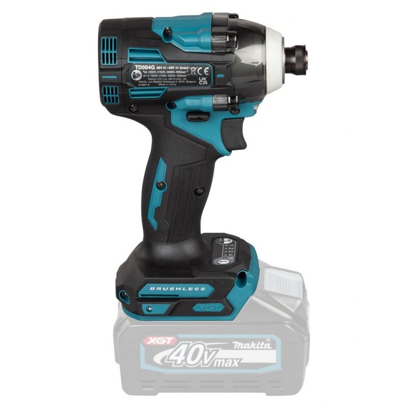 Makita TD004GZ — аккумуляторный ударный шуруповёрт, 230 Н·м, без АКБ и ЗУ