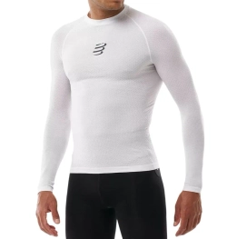 Компрессионная одежда Compressport 3D Thermo Ultralight Long Sleeve - white