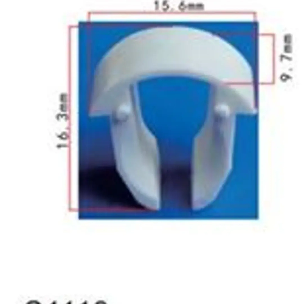 Клипса для крепления внутренней обшивки а/м Форд пластиковая (100шт/уп.) Forsage клипса C1113(Ford)