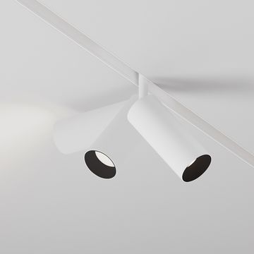 Трековый магнитный светодиодный светильник LED 12W 2700K-6000К 36° TR032-4-12WTW-M-DSZ-W белый Dim Smart Zigbee Focus Led Exility Maytoni