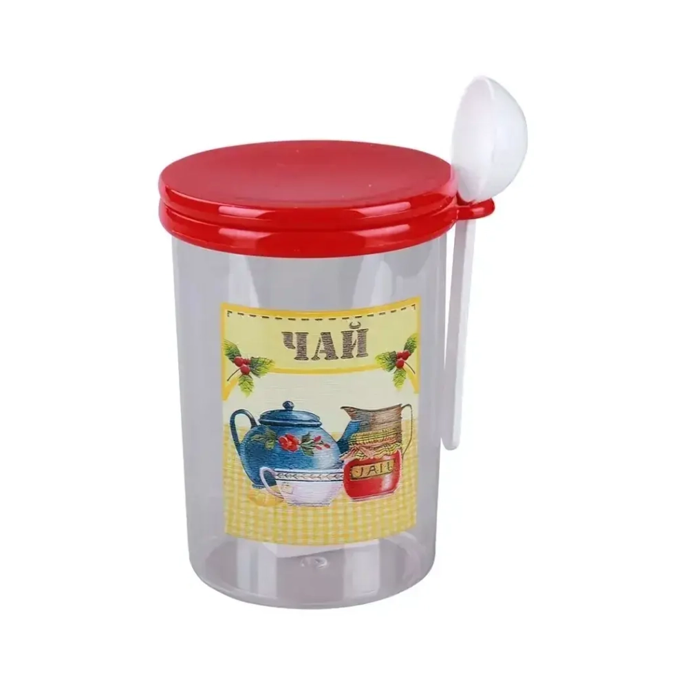 Банка "Ассорти" 1л (чай)(с ложкой)