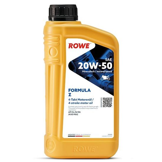 HIGHTEC FORMULA SAE 20W-50 Z ROWE моторное масло