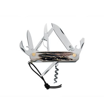 Нож Fox 226/7 CE DEER HORN HANDLE клинок из стали M390, рукоять Рог / Stainless Steel