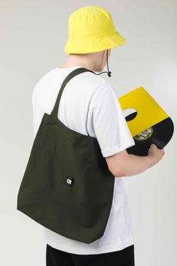 Шоппер Сумка-авоська Tote Болотный