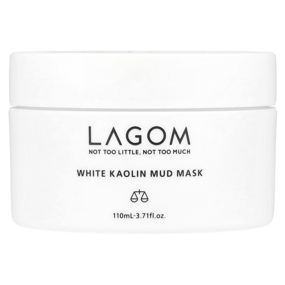 LAGOM, Грязевая маска с белым каолином, 110 мл (3,71 жидк. Унции)