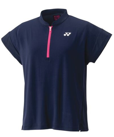 Женская футболка теннисная Yonex Roland Garros Crew Neck Shirt - navy blue