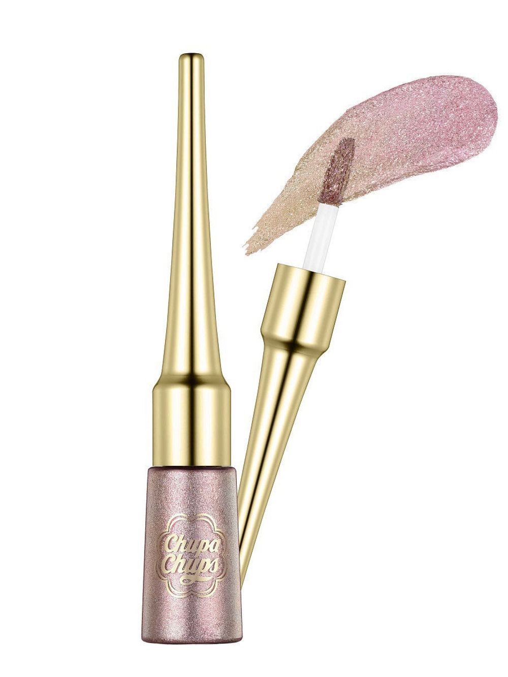 Жидкие тени с блестками Chupa Chups Bling Bling Eyes Duochrome - BRONZY ROSIE
