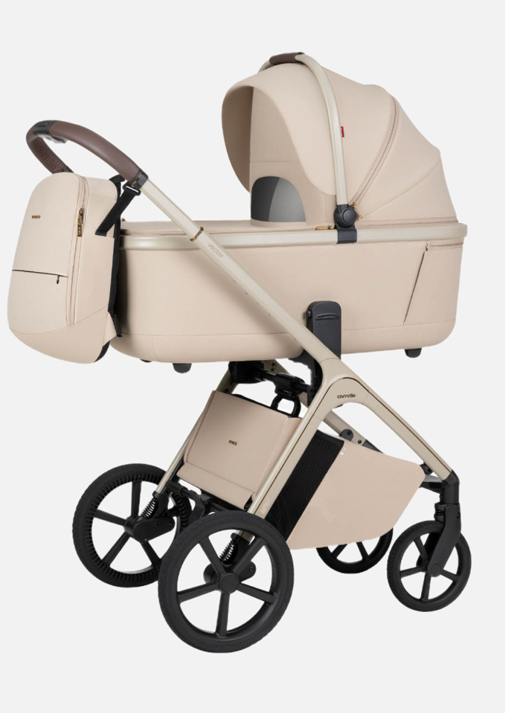 Коляска 2 в 1 Carrello Vector Seashell Beige (Limit)