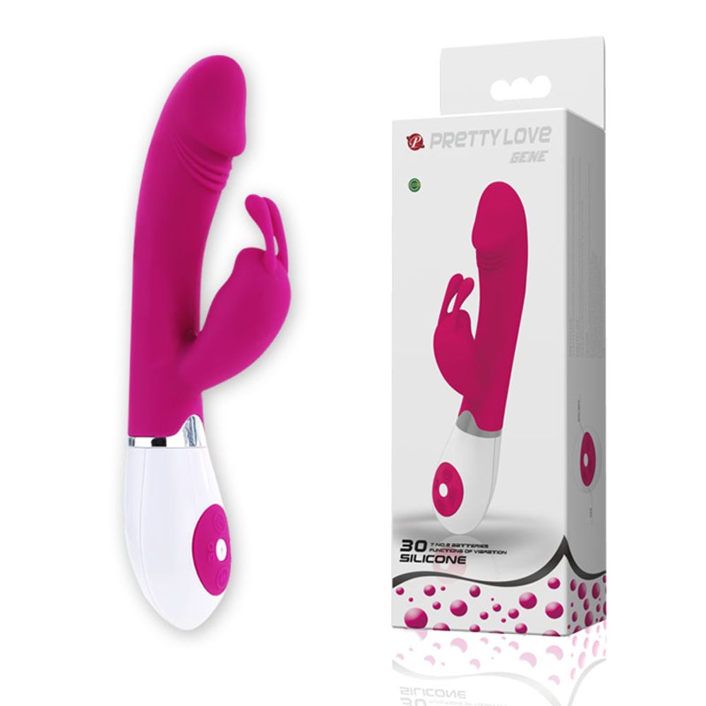 Вибратор Pretty Love Gene PINK BI-014224Pk Вибратор Pretty Love Gene PINK BI-014224Pk