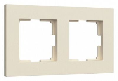 Рамка на 2 поста Werkel Slab (айвори софт) W0022962