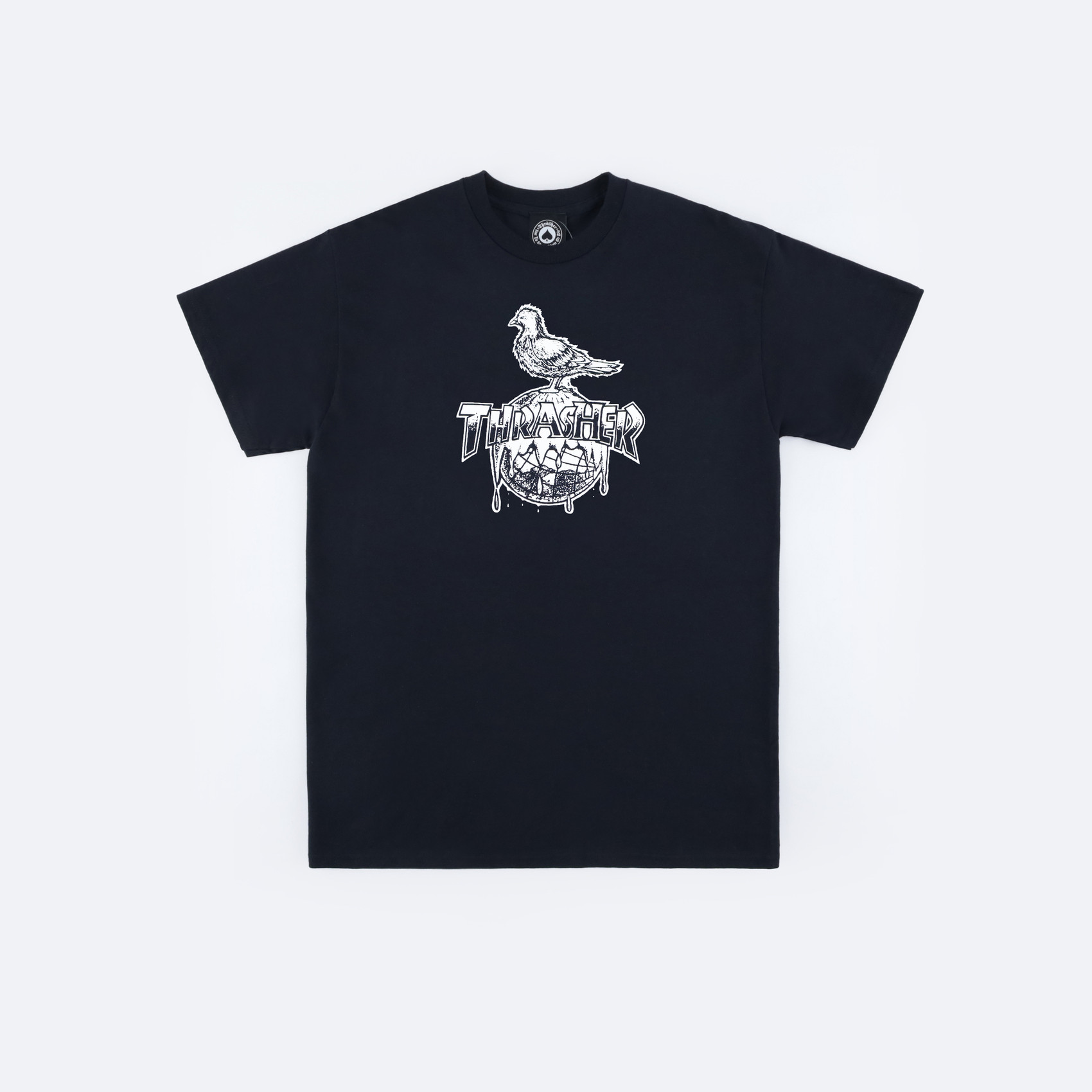 Футболка Thrasher Cover The Earth T-Shirt (black) артикул: - купить в магазине Дайс