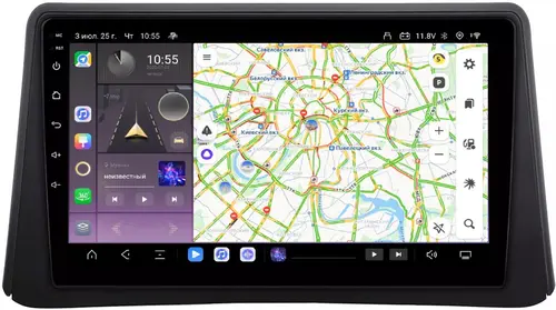 Магнитола для Opel Mokka 2012-2015 - Kuberg QLed, Android 13, Быстрейшая, CarPlay, SIM-слот