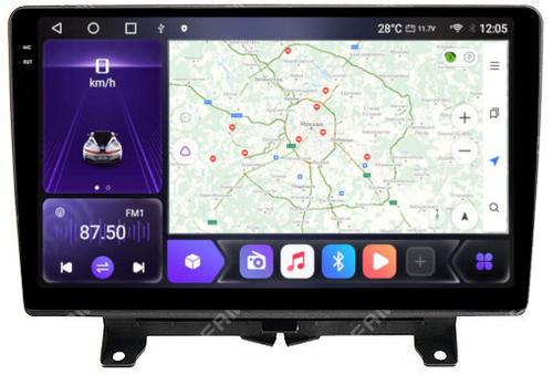 Магнитола для Range Rover Sport 2005-2009 - Kuberg EW-9307 QLed+2K, Android 12, Быстрая, CarPlay, 4G SIM-слот