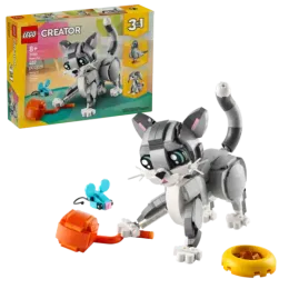 Конструктор LEGO Creator 31163 Игривый кот, 3в1