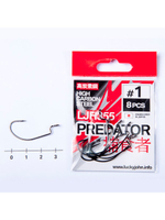 Крючки Lucky John PREDATOR серии LJH532 размер004 (5упк.по 6шт.)