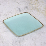 Тарелка керамическая «Tiffany Blue» обеденная 26*26*2см