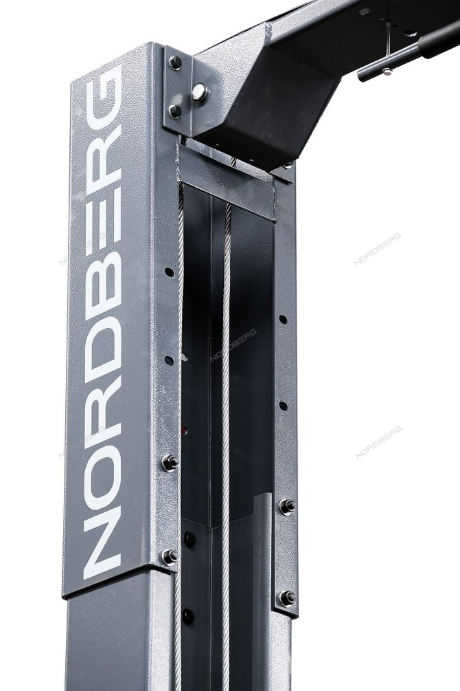NORDBERG (N4124HE-4,5G) Подъемник 380V 2х стоечный 4,5т с верхней синхронизацией с электростопорами