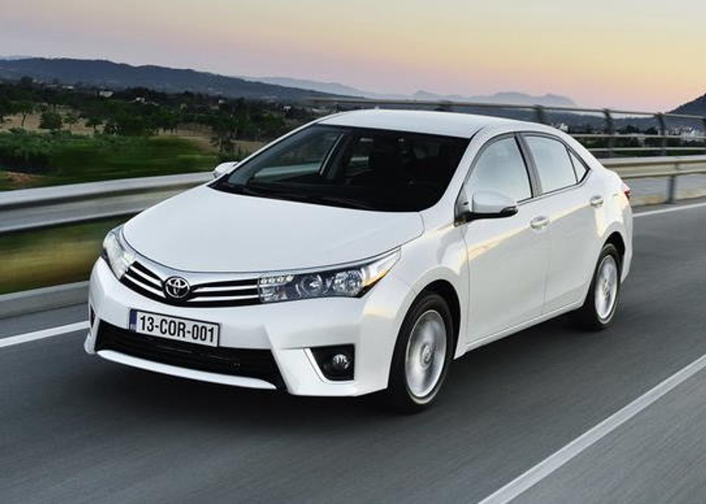 Порог Toyota Corolla E160/E170 2013-2018 (1мм)