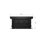 Конвектор внутрипольный Royal Thermo ATRIUM-110/200/2600-DG-U-LB